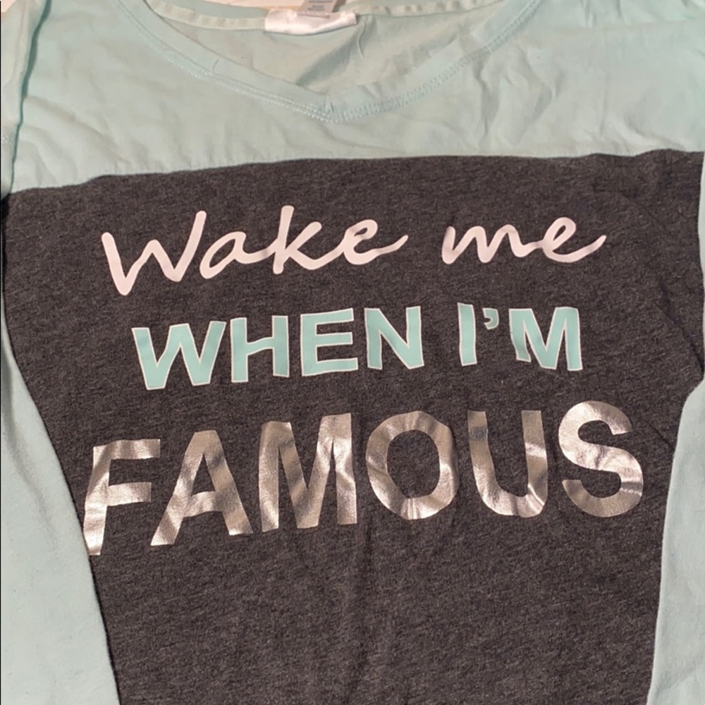 Girls long sleeve pajama top